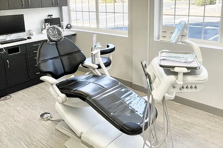 A treatment room at Clearbrook Advanced Dental Care in Cranbury, NJ